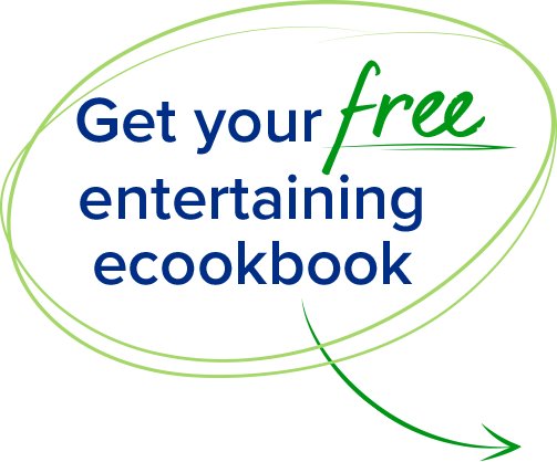 Get your free entertaining cookbook