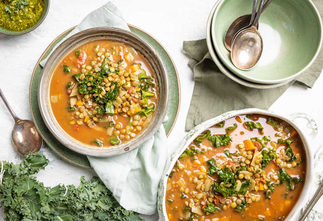 Lentil and Kale Stew