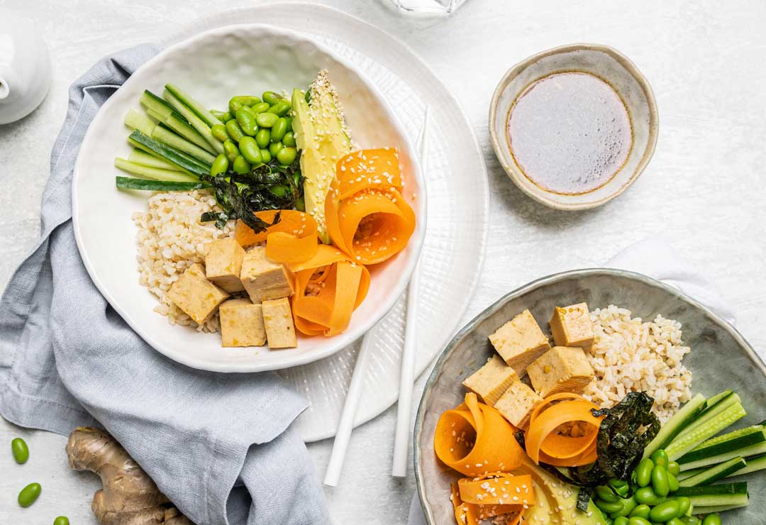 Tofu Sushi Bowls