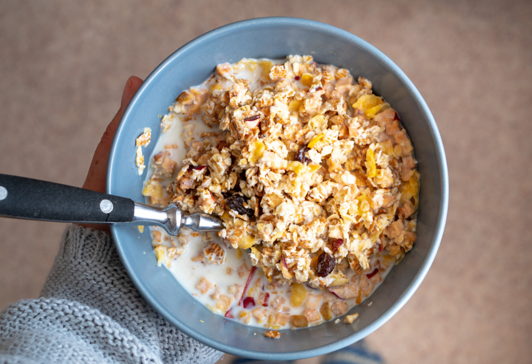 Instant Pear Bircher Muesli